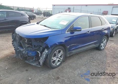 2015 Ford Edge Titanium z USA, uszkodzony, nr VIN 2FMPK4K90FBB71717